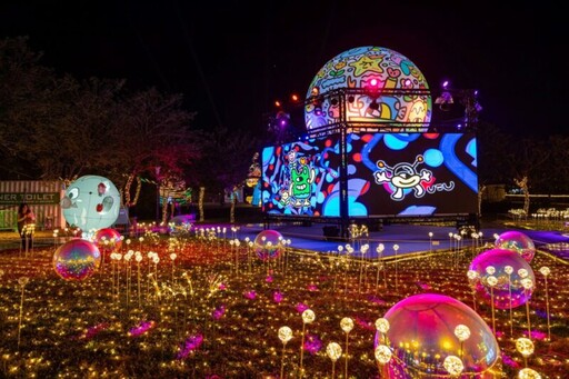 南投燈會流光藝彩燈區奪義大利白金獎 移展巧咖節