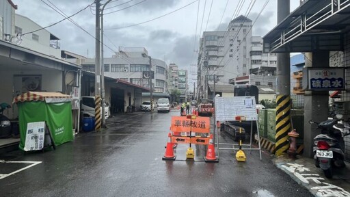 高雄市落實工地管理 避免車輛誤闖工區