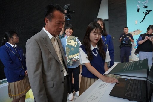 嘉科實中「遊藝浮世」展現跨領域創意 參與故宮南院「江戶浮世之美」特展