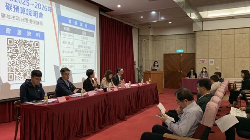 高市通過全國首筆「城市碳預算」 府會合作共推淨零永績