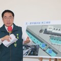 黃偉哲視察安南區「安中抽水站新建工程」竣工
