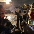 臺南灣裡地區今瞬間強降雨致淹水｜地政局火速動員緊急應變排除