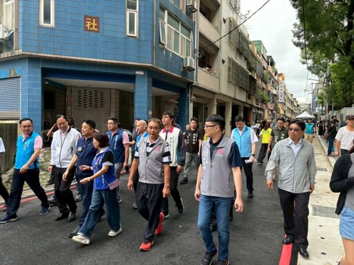 中壢興隆街拓寬工程完工 有限經費改善路窄及人車爭道情形
