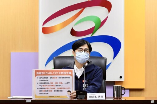 新冠疫情升溫流感化 高雄市府今公布三大防疫主軸