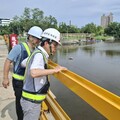 林欽榮副市長視察九如橋改建工程工進及防汛整備