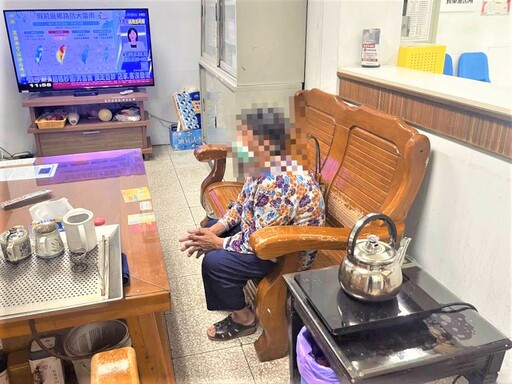 失智老婦迷途 長榮警協助返家