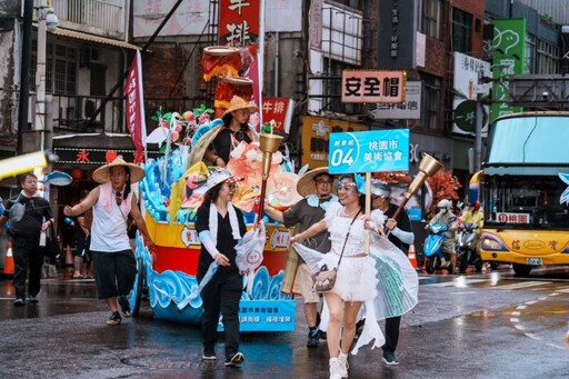 桃園閩南文化節「藝閣踩街」頒獎 與神同行奪金藝閣製作獲三連霸