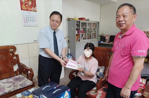 投檢攜手犯保協會 慰問重傷馨生人