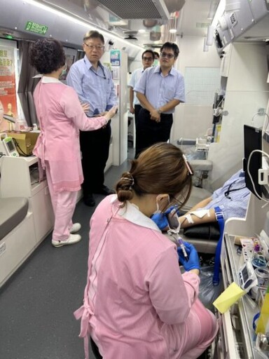 台灣中油煉製事業部舉辦響應公益捐血活動