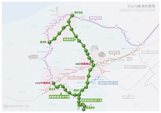 捷運綠線延伸大溪河東方案有譜 力拼今年底前送交通部審查
