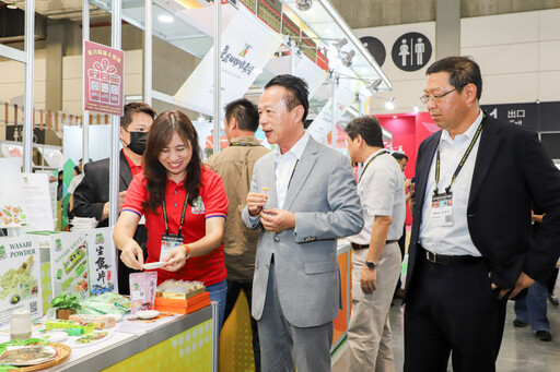 「嘉義優鮮」進軍台北國際食品展 縣長翁章梁率團拓銷、展現山海特色實力