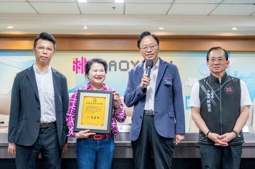 手信坊捐百萬物資助弱勢兒少 張善政表揚盼共同實現幸福城市願景