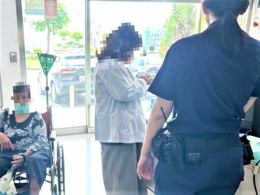 愛子心切醫院尋親 後湖警助失智婦返家