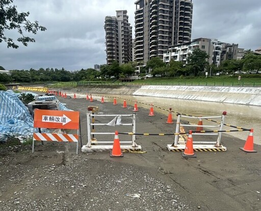 後勁溪益群橋上游步道坍塌 高市水利局澄清說明