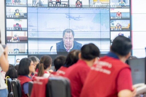丹娜絲颱風災害應變第二次工作會議 堅守完成應變工作