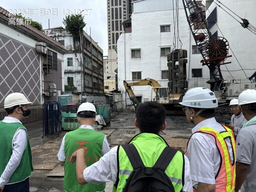 成功一路工地致路面下陷 高市工務局勒令停工並責成廠商強化監測、提出改善方案