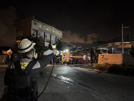 三元能源公司火勢已撲滅 高市環保局持續監控空氣品質