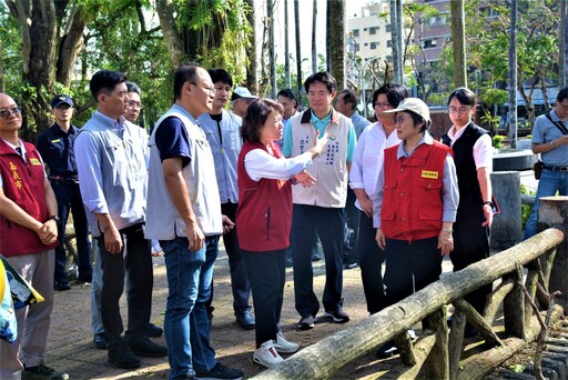 替代役支援災後復原 內政部長、嘉義市長、立委親致慰勉