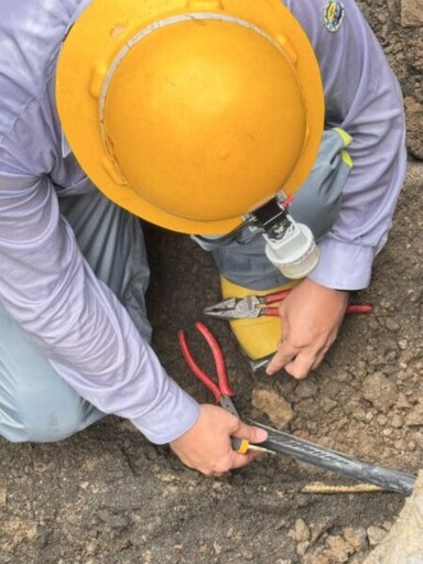 地下電纜故障鳳山1017戶停電 台電迅速倏復