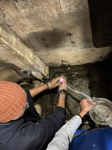 高市水利局聯合稽查餐飲業 加強下水道排放水質管理