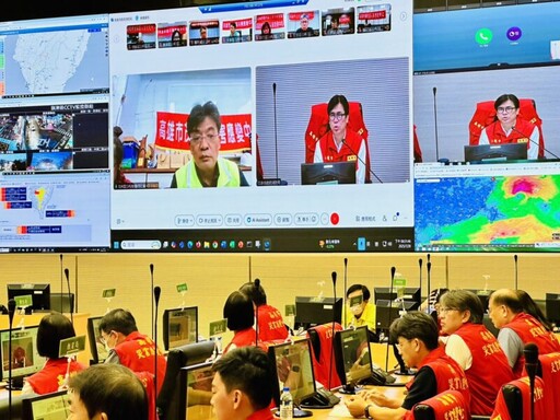 高市府成立豪雨應變中心一級開設 陳其邁籲市民提防致災性豪雨