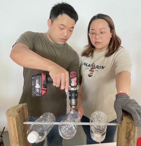 竹市動物園攜手宇辰系統科技製作遊具 促進動物行為豐富化