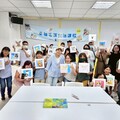 中市動物之家蠟筆課程 帶學員畫出毛孩的獨特模樣
