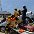 高雄消防局舉辦車禍救援訓練 提升消防及義消專業救援能力