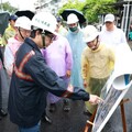陳其邁市長視察燕巢防颱應變 確保防汛準備順暢