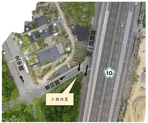 高市工務局改善仁武新庄路口瓶頸 提升交通安全