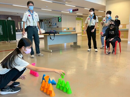 高雄民生醫院飛躍家園特殊兒少聯手特教童軍團 融合互動展現潛能與改變
