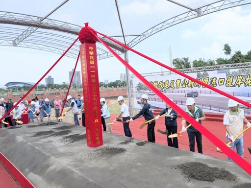 高市水利局改建八涳橋拓寬河道 提升仁武防洪韌性