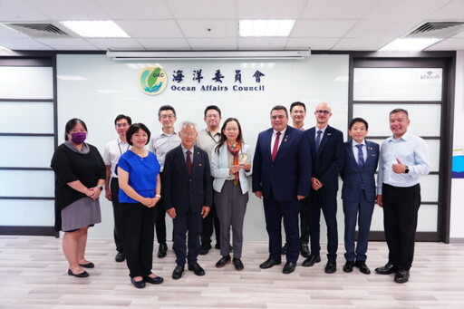法國參議院暨法屬玻里尼西亞政要團拜會海委會，構築太平洋海洋合作網絡
