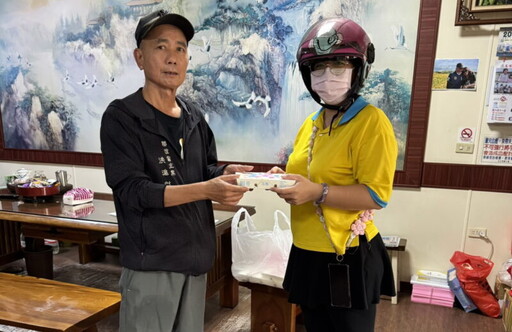 連續三年推動「弱勢高齡便當發放」公益行動 林園區里長聯誼會主席洪進財 長期關懷里內弱勢里民