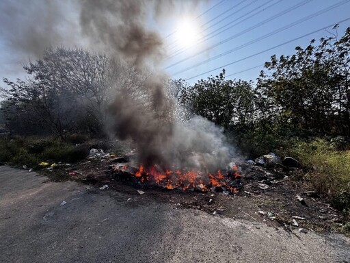 中市環保局使用AI科技工具 與熱心市民合作破獲縱火慣犯