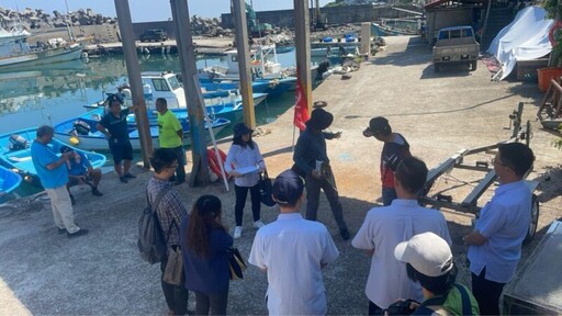 保障各方用海權益 海委會協助龍洞灣陸地參考位置現勘