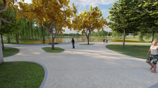 高雄八卦公園滯洪池工程啟動 仁武防災能力再升級