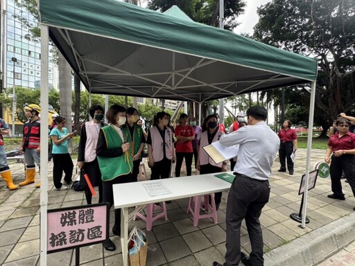 新興消防分隊聯手高雄商旅防災實戰演練 提升旅宿防災能力