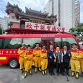 守護市民安全 萬應公廟捐21人座巴士強化高雄消防戰力