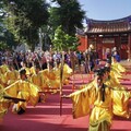 屏東書院舉行祭孔大典 外籍生體驗傳統古禮文化