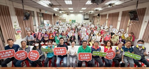 林岱樺「做實事」打動數百民眾 三民座談推高雄有感市政