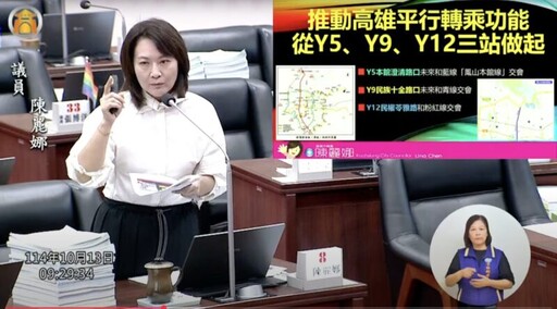 陳麗娜爭取草衙停車場立體化、捷運平行轉乘月台