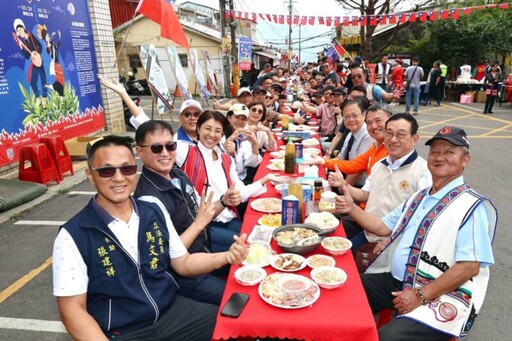 清境火把節即將登場 長街宴博望新村搶先擺宴