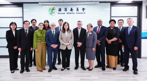 管碧玲主委接見駐聯合國常任代表 強化印太區域合作 共同守護海洋民主價值