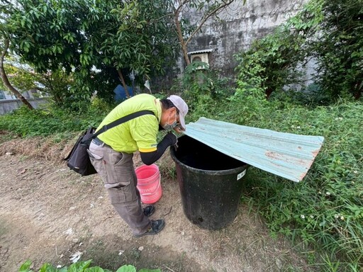 高雄市本土登革熱鳳山區個案確診+1 衛生局已針對其足跡擴大採檢及監測病媒蚊數量