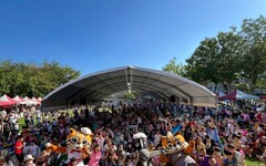 石虎家族與YOYO家族一同嗨翻豐原 市民朋友：期待明年再相見！