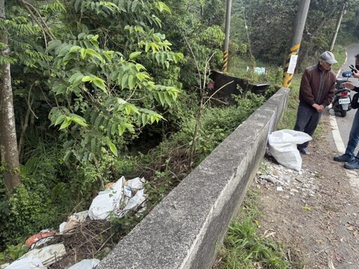 高市環保局漏夜清除復原偷倒點 檢警掌握犯罪集團持續偵辦