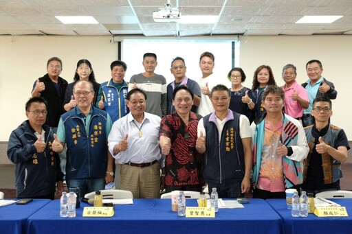 原民會主委曾智勇前往屏東縣說明丹娜絲颱風及七二八豪雨災後復原重建計畫