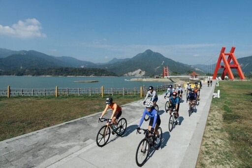 西拉雅管理處舉辦188K環騎挑戰 法國網紅吉雷米領騎穿越五大水庫