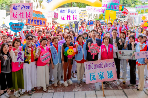國際蘭馨全臺45分會串聯 啟動1125反性別暴力遊行